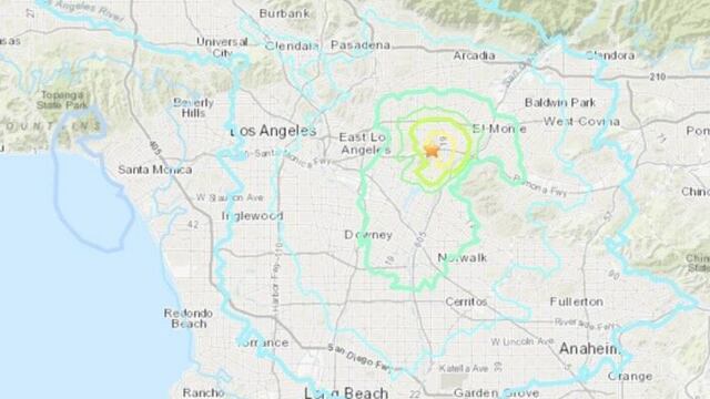 Sismo en Los Ángeles