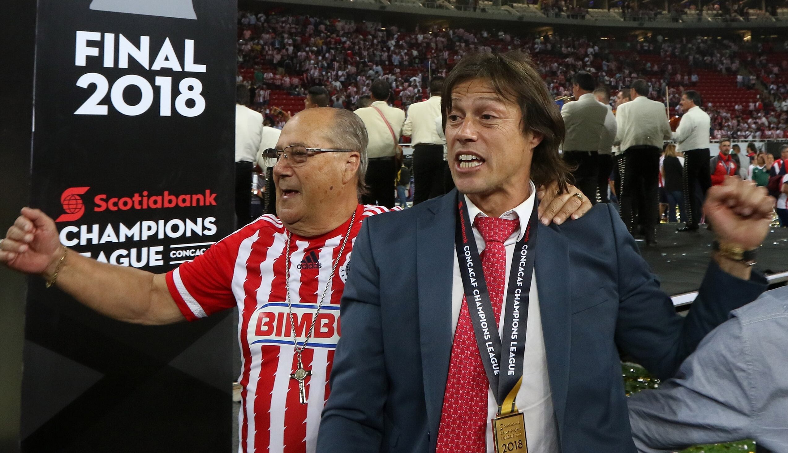 Oscar y Matías Almeyda