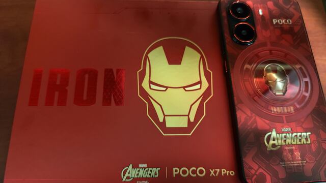 POCO X7 Pro Iron Man Edition