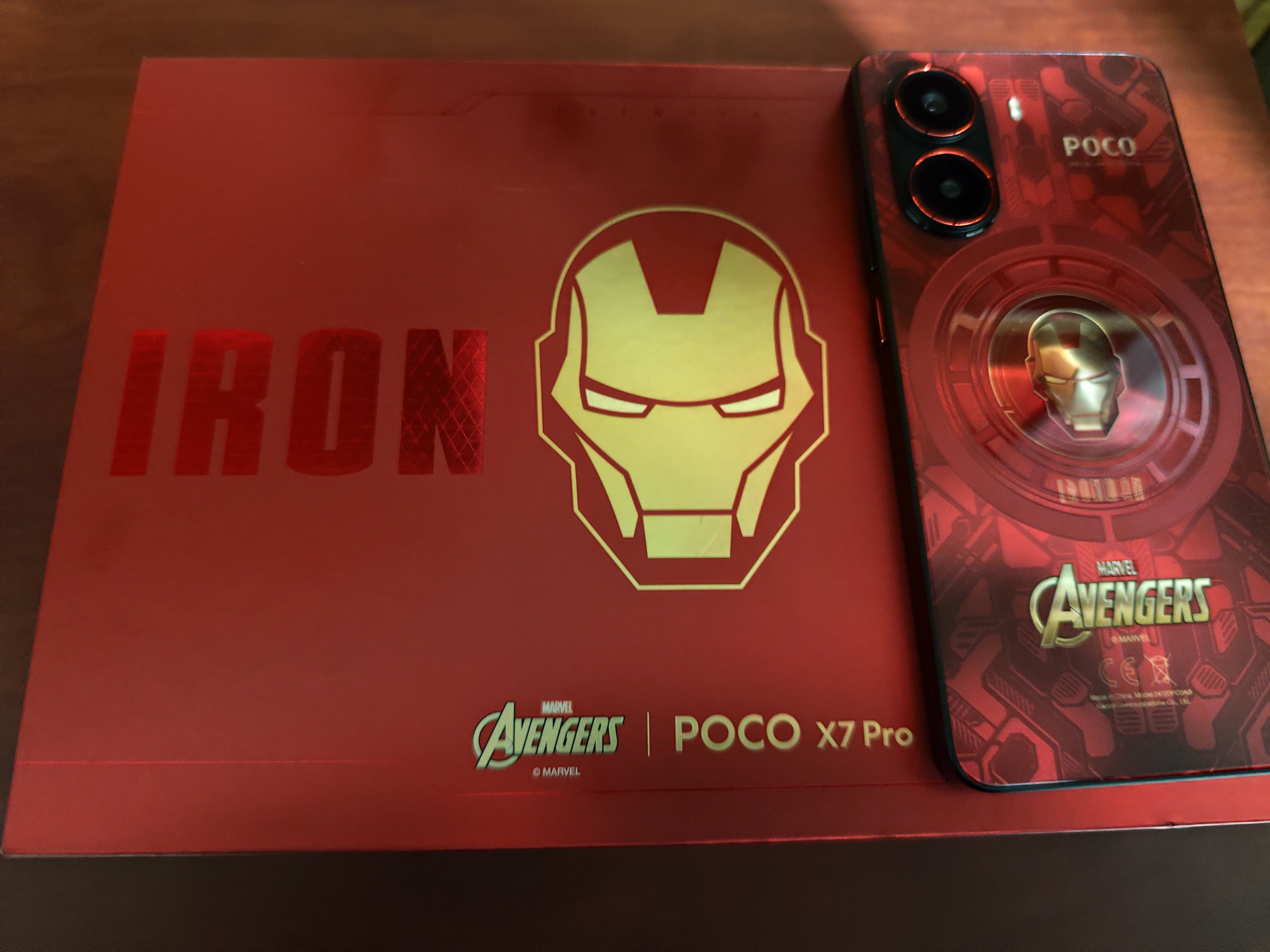 POCO X7 Pro Iron Man Edition