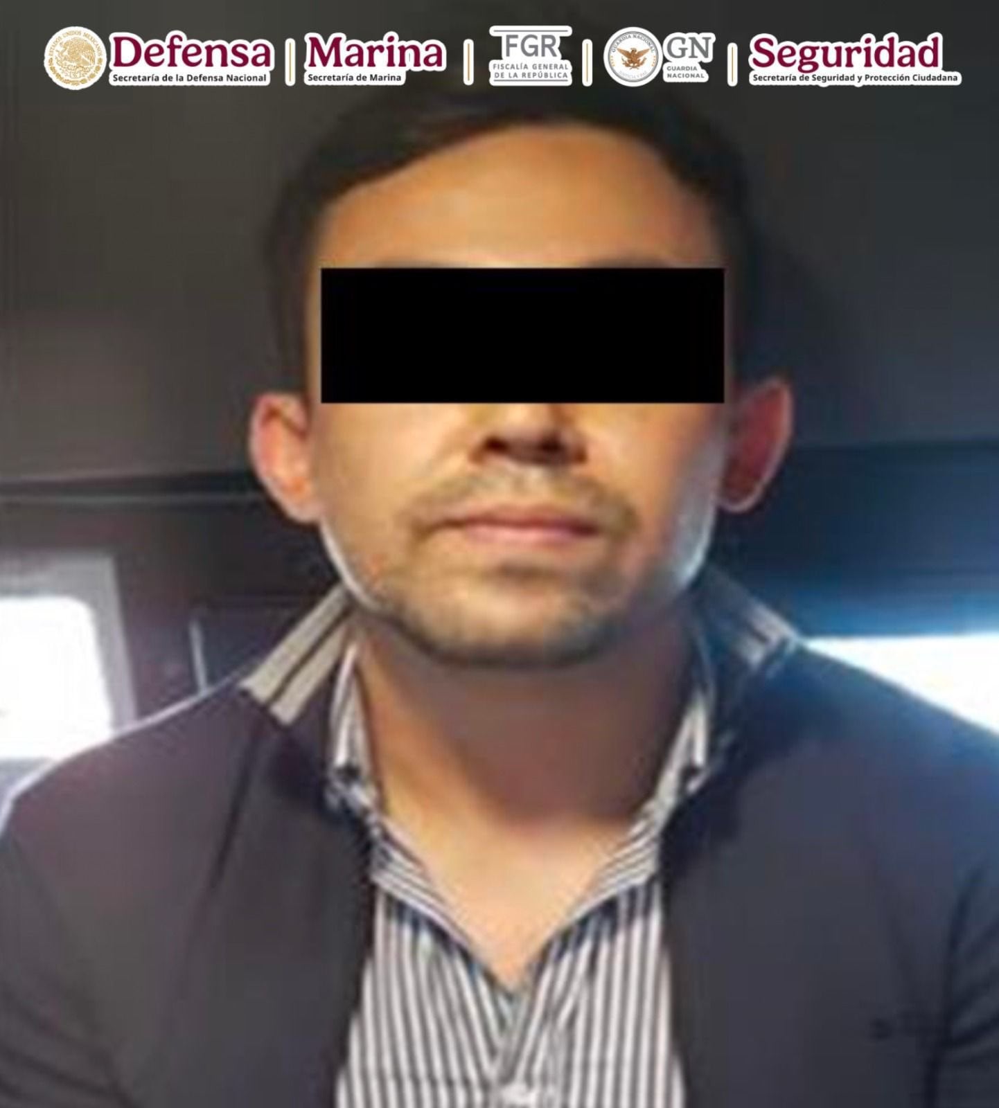Detienen en AICM a Óscar Antonio Álvarez González, operador financiero del CJNG