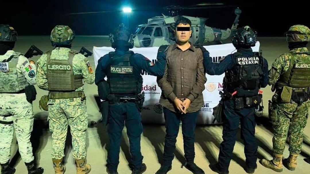 Cae en Sinaloa ‘Gabito 80’; Harfuch confirma captura de presunto operador de Los Chapitos
