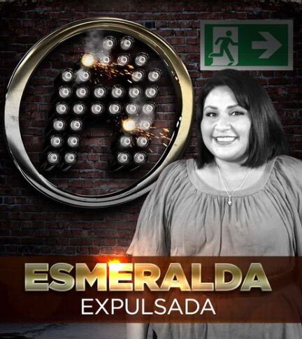 Esmeralda, primera expulsada de La Academia