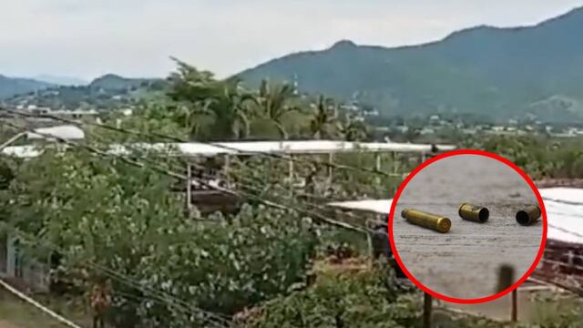 Balacera en Tepalcatepec, Michoacán