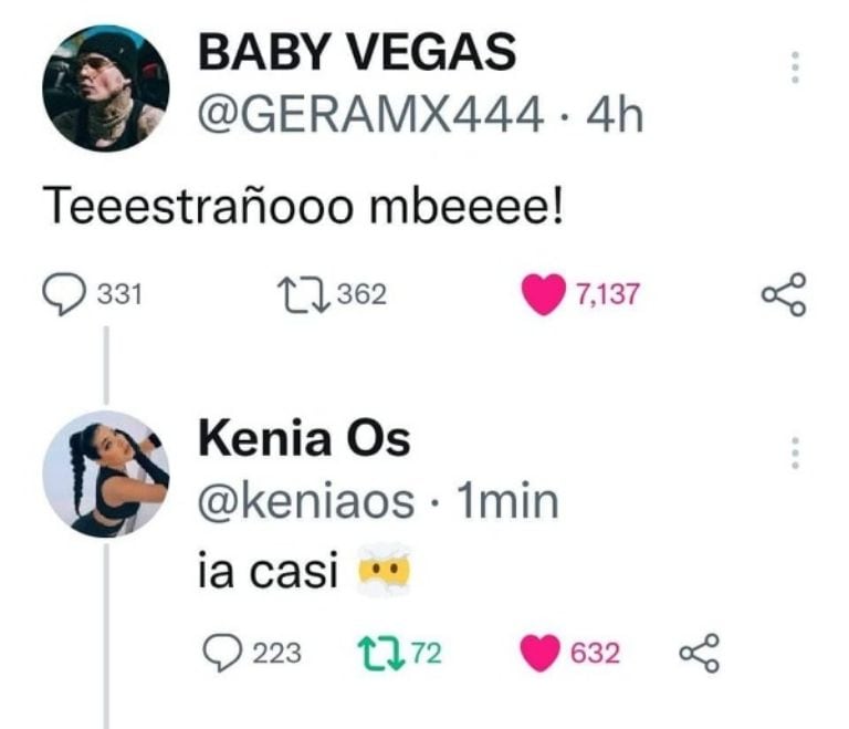 Kenia Os y Gera MX