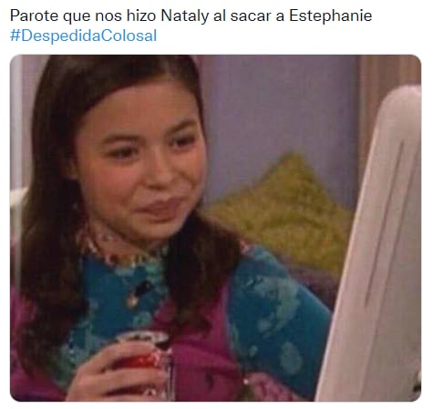 Meme sobre Estephanie Solís.