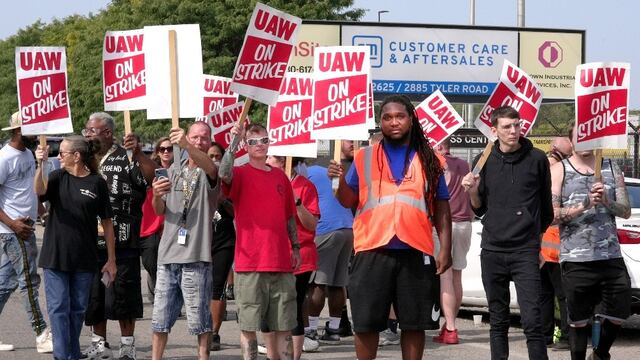 Huelga de la industria automotriz en Estados Unidos