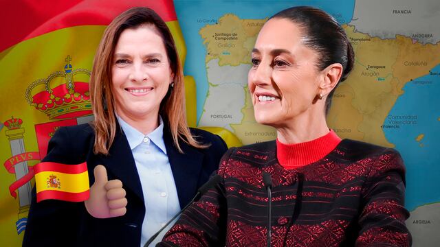 Beatruz Gutiérrez, Claudia Sheinbaum y la nacionalidad española