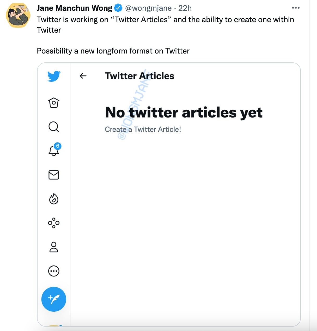 Twitter Articles