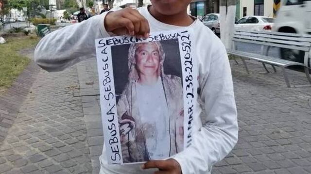 Búsqueda de Susana Ruíz por sus hijos.