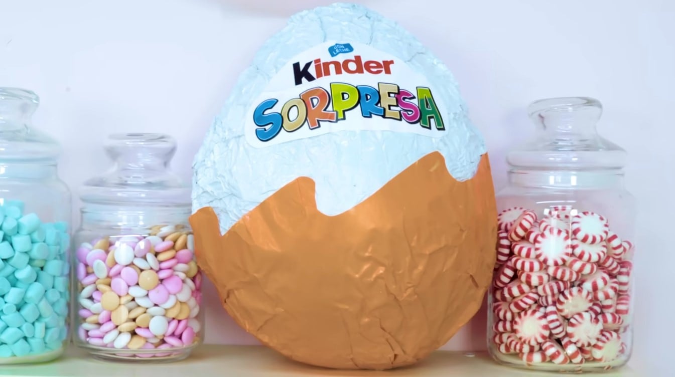 Cómo hacer un huevo Kinder gigante
