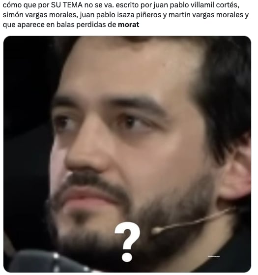 Memes funan a Grupo Frontera por no dar créditos a Morat al ganar en los Latin American Awards