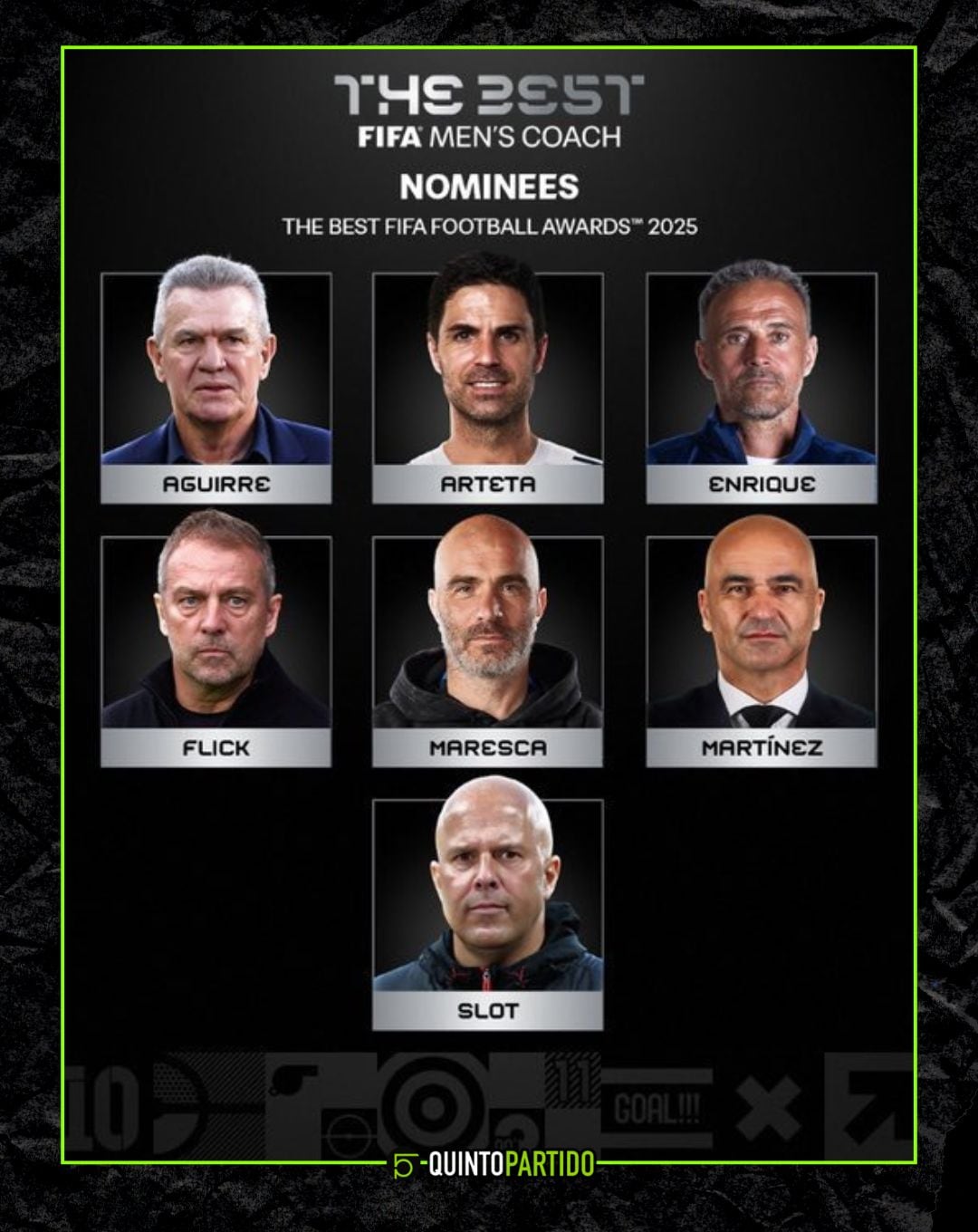 Javier Aguirre, nominado al premio The Best 2025.