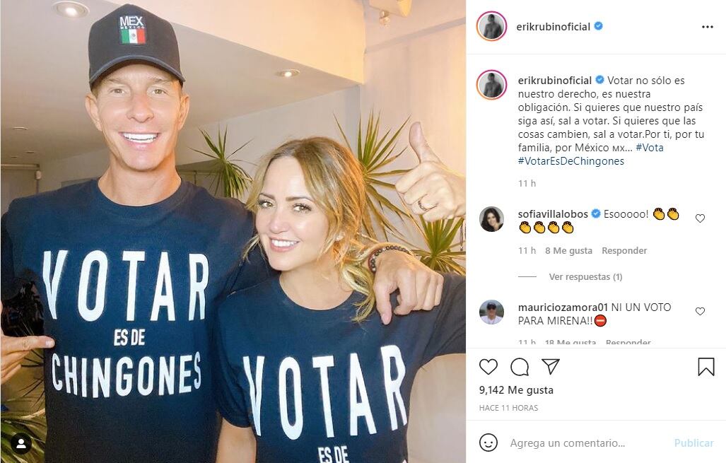 Erik Rubín invita a votar este 6 de junio