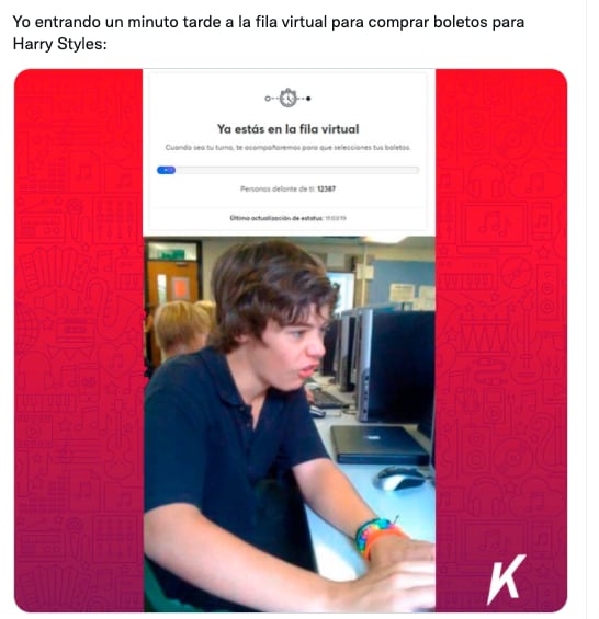 Memes para boletos de Harry Styles