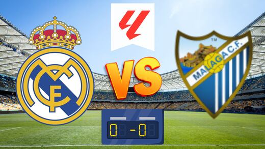 Real Madrid vs Málaga: Pronóstico y posibles alineaciones del partido de LaLiga