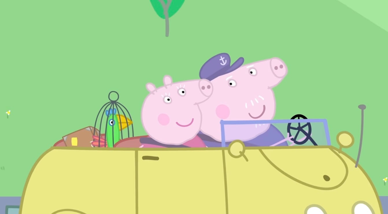 Peppa Pig por Día Mundial del Loro