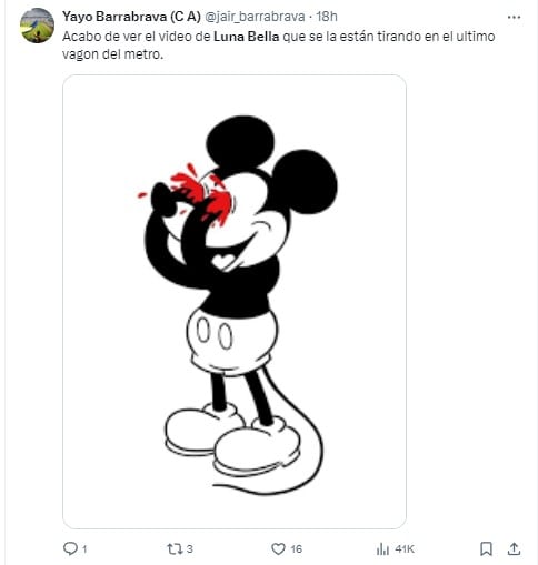 Memes de Luna Bella por su video de contenido sexual en Metro CDMX