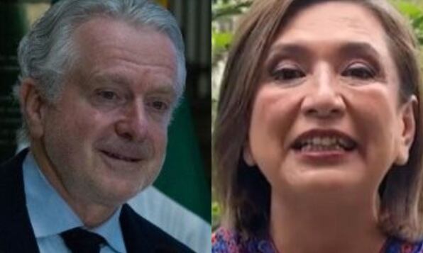 Santiago Creel y Xóchitl Gálvez