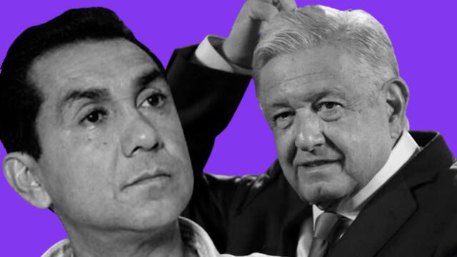 José Luis Abarca y el presidente AMLO