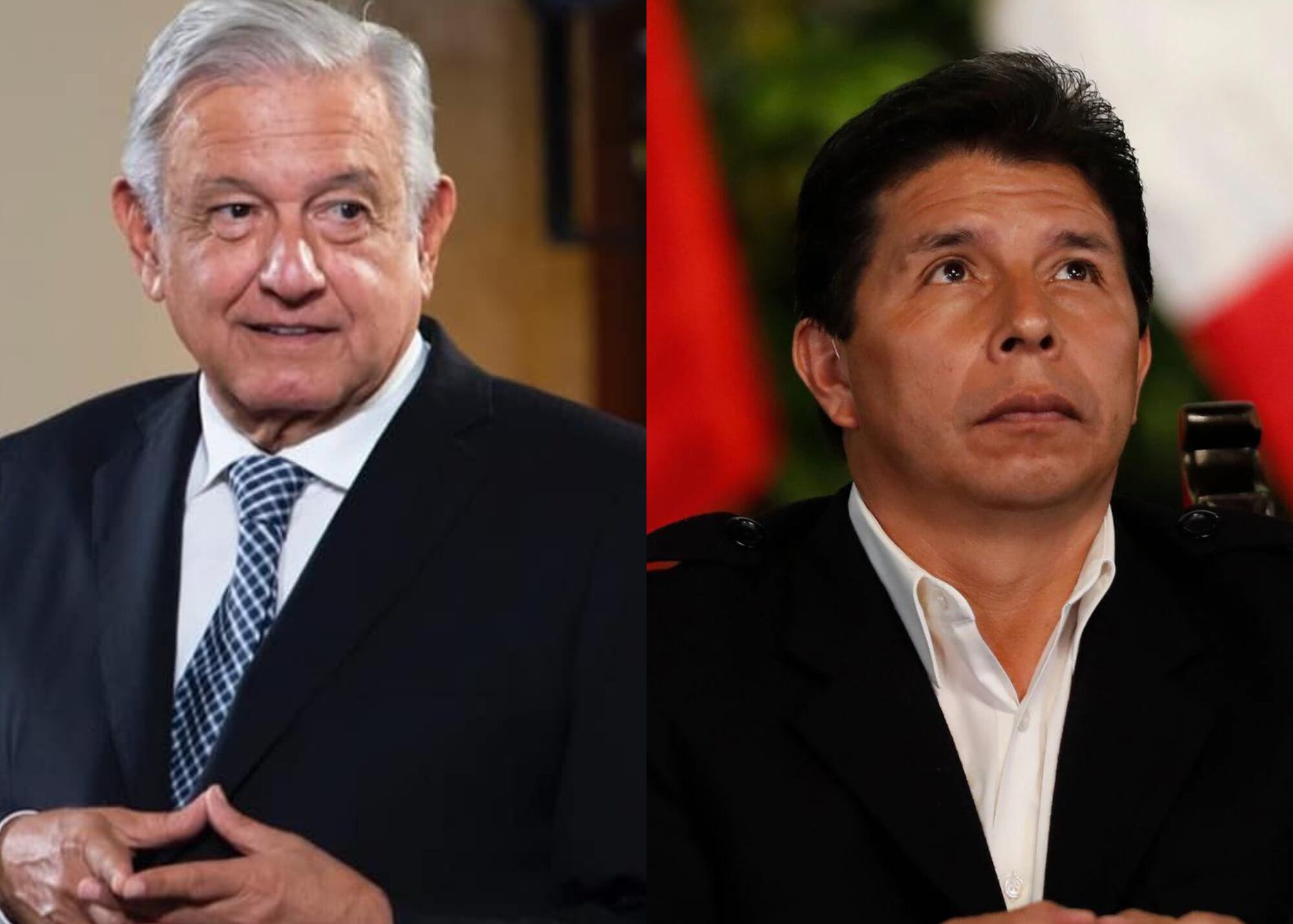 AMLO pide al Congreso de Perú respetar la democracia y permitir que Pedro Castillo viaje a México