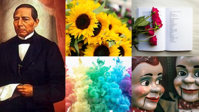 Este 21 de marzo es el natalicio de Benito Juárez, se regalan flores amarillas, es Día Mundial de la Poesía, Día Internacional del Color y Día Mundial de la Marioneta