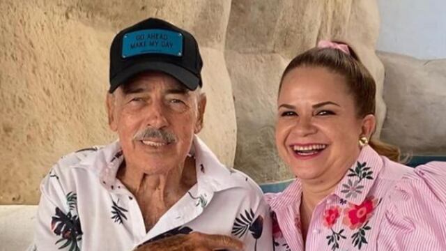 Andrés García y su esposa Margarita Portillo