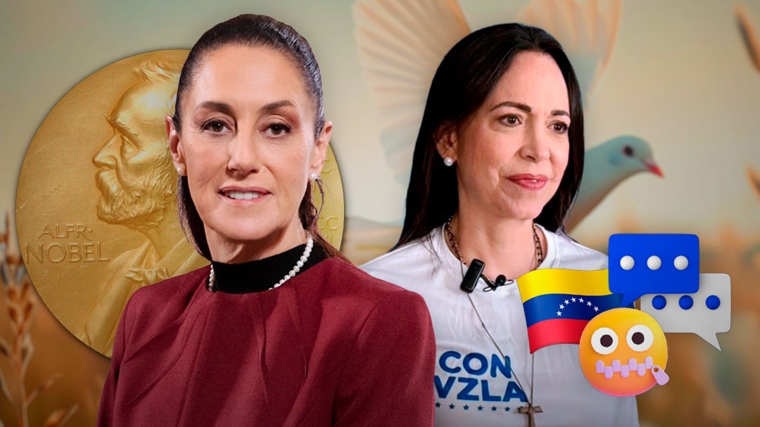 María Corina, coartada de EEUU. Claudia: “Sin comentarios” y “no a la invasión”