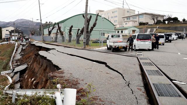 Sismo de magnitud 7.6 sacude Japón en pleno Año Nuevo 2024