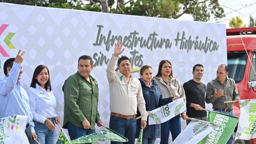 Ricardo Gallardo impulsa obras hidráulicas y de saneamiento en el Altiplano de San Luis Potosí