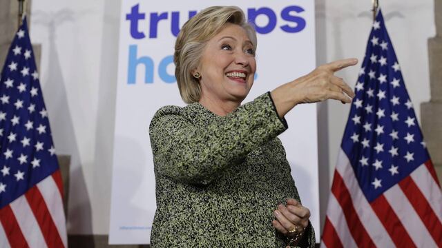 Hillary Clinton. Ventaja en preferencias electorales.