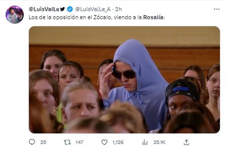 Memes concierto Rosalía en la Zócalo de la CDMX