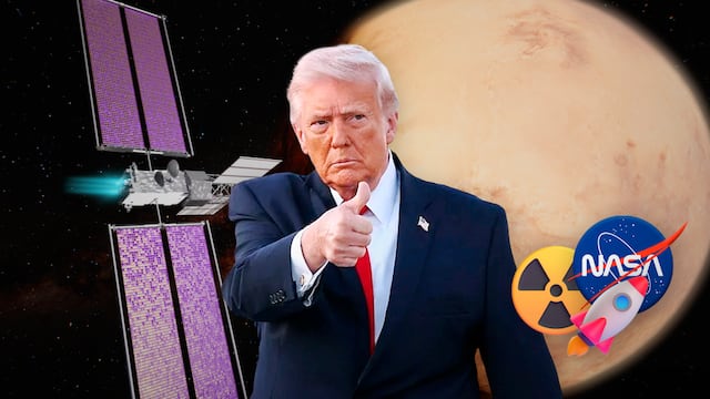 Trump anuncia que la NASA prepara una nave nuclear rumbo a Marte en 2028