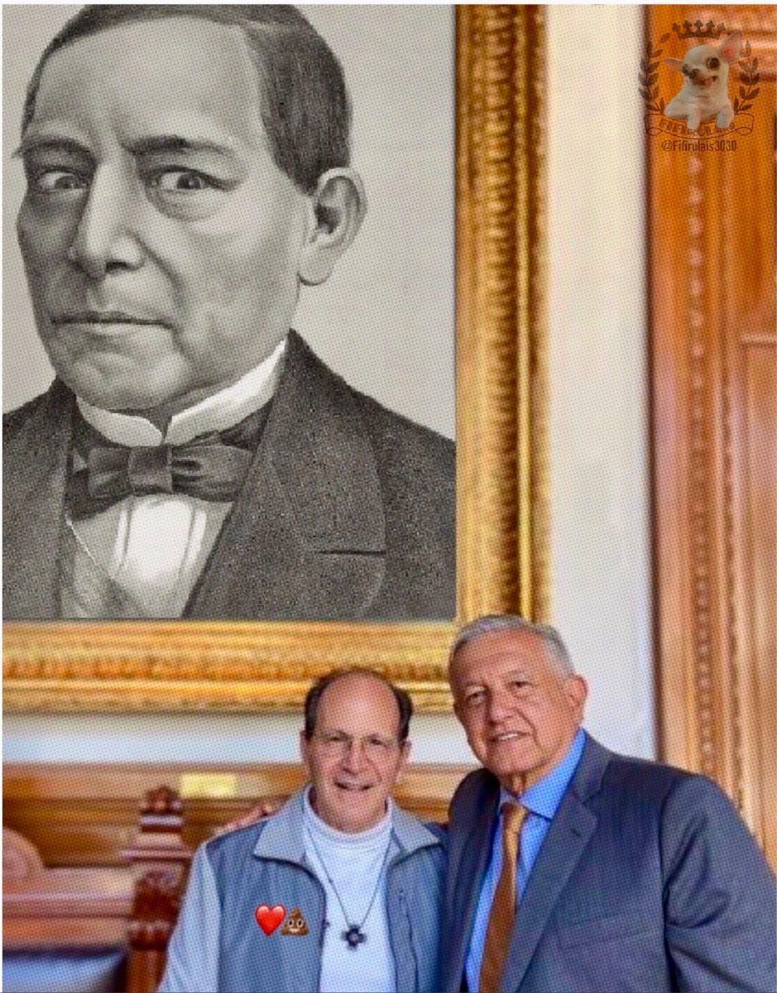 Gobierno de México, con un toque modificatorio de Plácido Garza