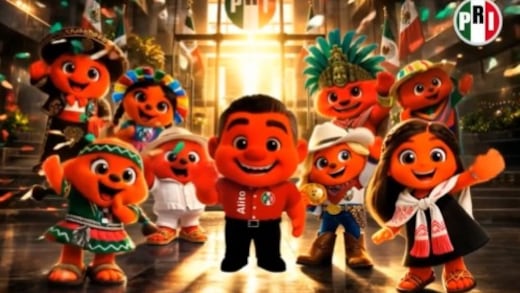El video con el que el PRI celebró su aniversario y que generó burlas en redes