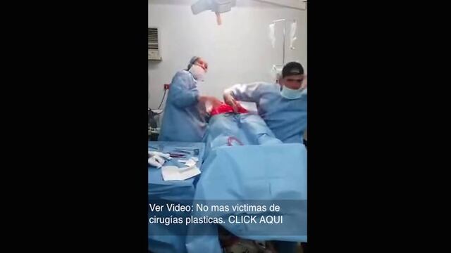 Baila durante operación.