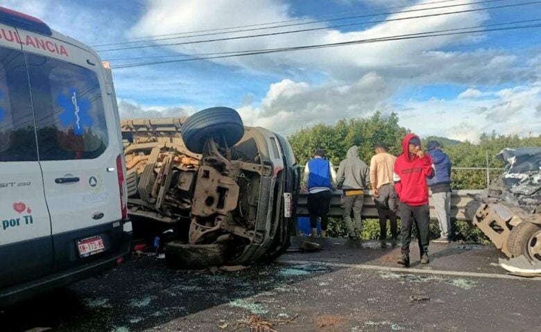 Accidente en Uruapan, Michoacán