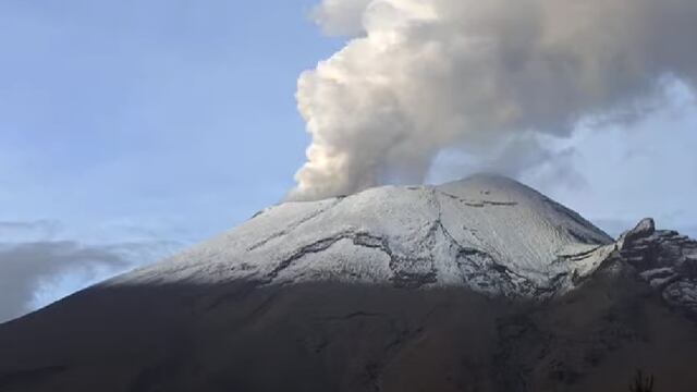 Volcán Popocatépetl el 6 de julio