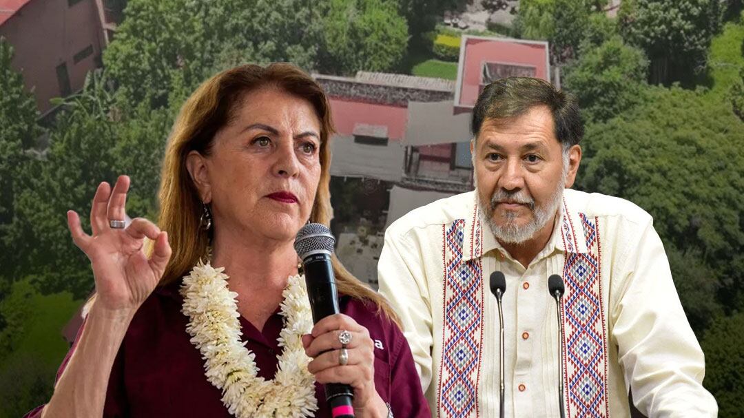 Gobernadora de Morelos acusa guerra sucia tras defender a Noroña por casa en Tepoztlán