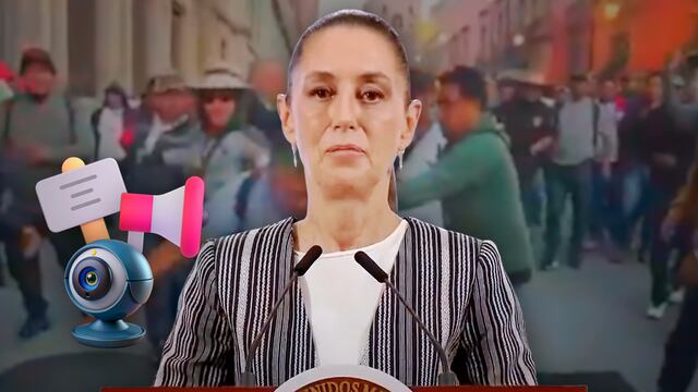 Conferencia mañanera de Claudia Sheinbaum es virtual por protestas de la CNTE