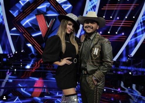 Belinda y Christian Nodal