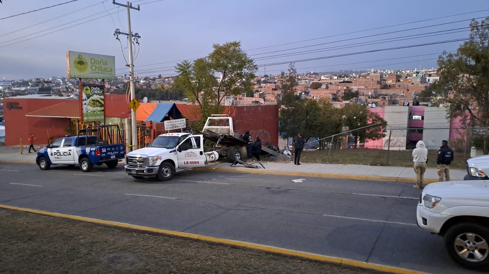 Accidente en León, Guanajuato