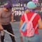 VIDEO: Hombres son captados haciendo destrozos frente a Palacio Nacional en marcha del 8M CDMX