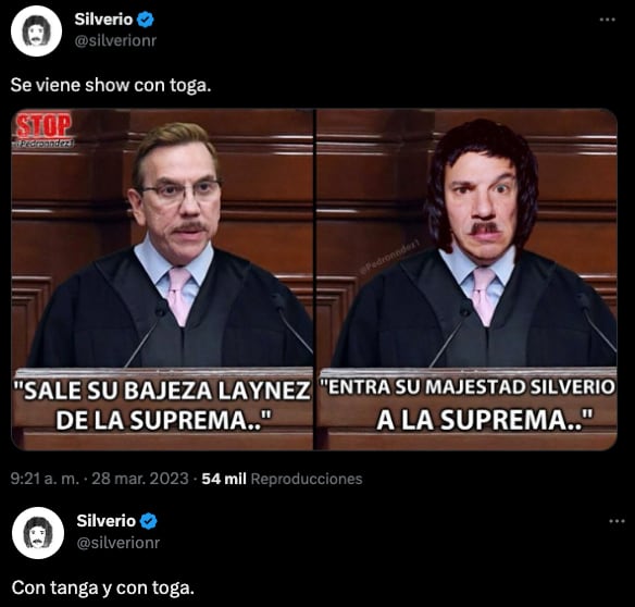 Silverio hará un show en 'tanga y toga'