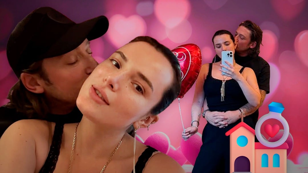 Bella Thorne le propone matrimonio a Mark Emms, su novio, pero la verdad es mucho más compleja