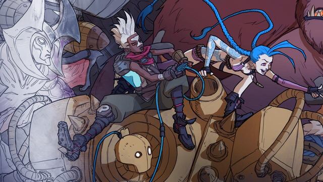Póster de League of Legends Origins