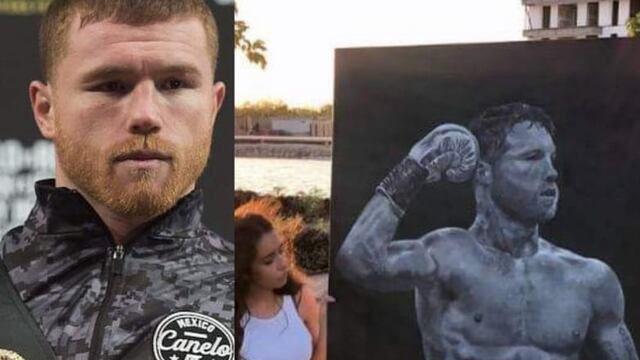 Canelo compra pintura a Nicki para que pague su universidad.