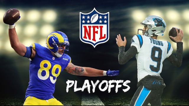 Rams vs Panthers: A qué hora y dónde ver la Ronda de Comodines de los Playoffs 2026 de la NFL