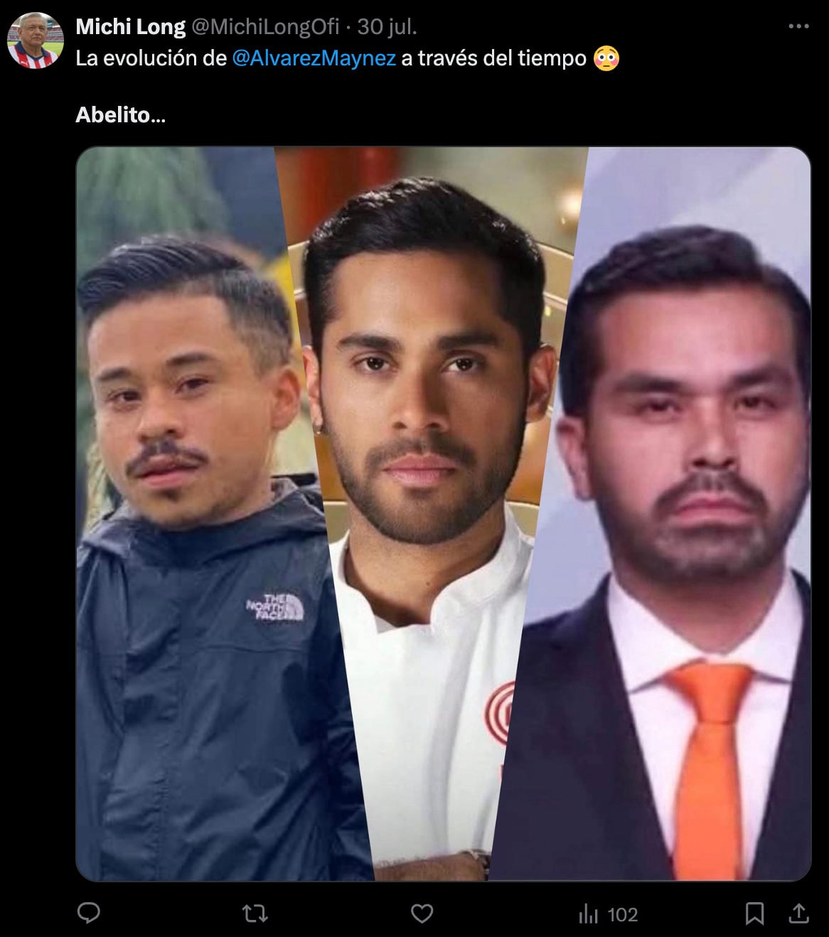 El Abelito, Dani Valle y Jorge Álvarez Maynez se convirtieron en un meme