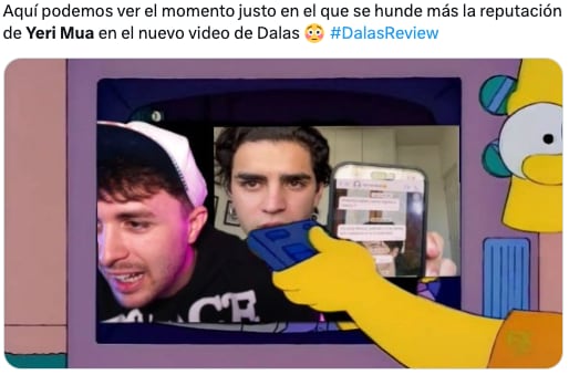 Memes hunden a Yeri Mua tras el video de Dalas Review con Aaron Mercury